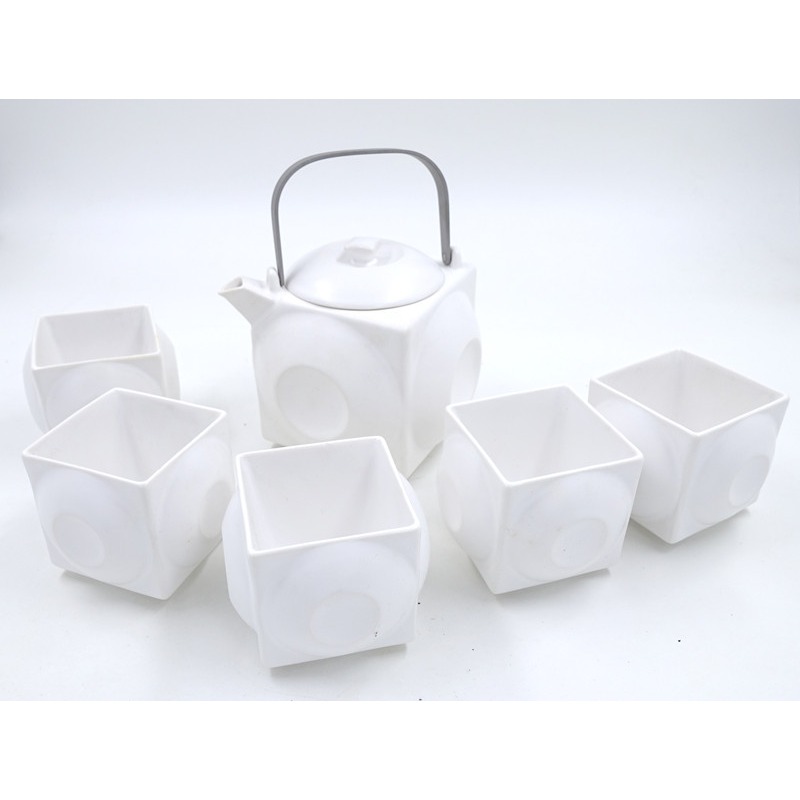 簡約時尚設計茶具組 融合茶具組 泡茶 藝術幾何 陶瓷茶具 林春香大師 隔熱茶杯 設計茶壺 母親節送禮泡茶 陶瓷博物館入選-細節圖3