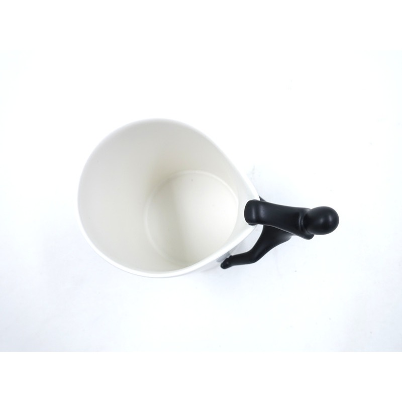 陶瓷人字杯 設計師杯子 時尚簡約水杯 茶杯 咖啡杯 時尚咖啡杯 人像杯 林春香作品 牛奶杯 可可杯 冷熱陶瓷杯 母親節-細節圖2