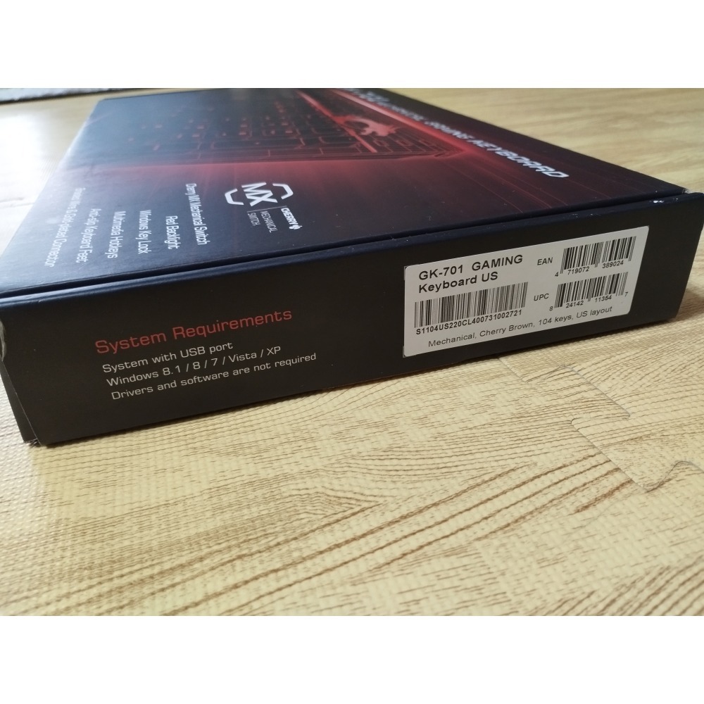 MSI GK-701 機械式電競鍵盤 (全新現貨)-細節圖4