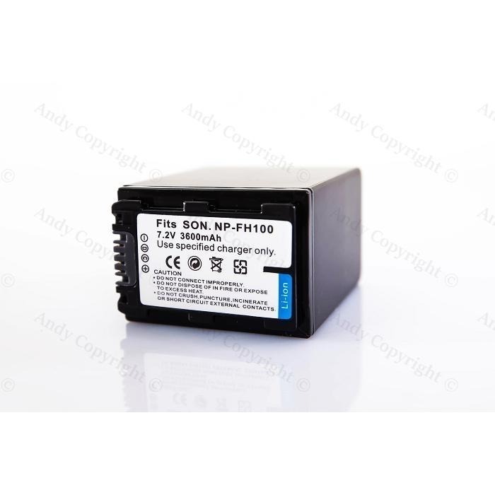 [快速出貨] Sony NP-FH100 充電器.高容量  FV100 FV100A FH100 NP-FV100-細節圖2