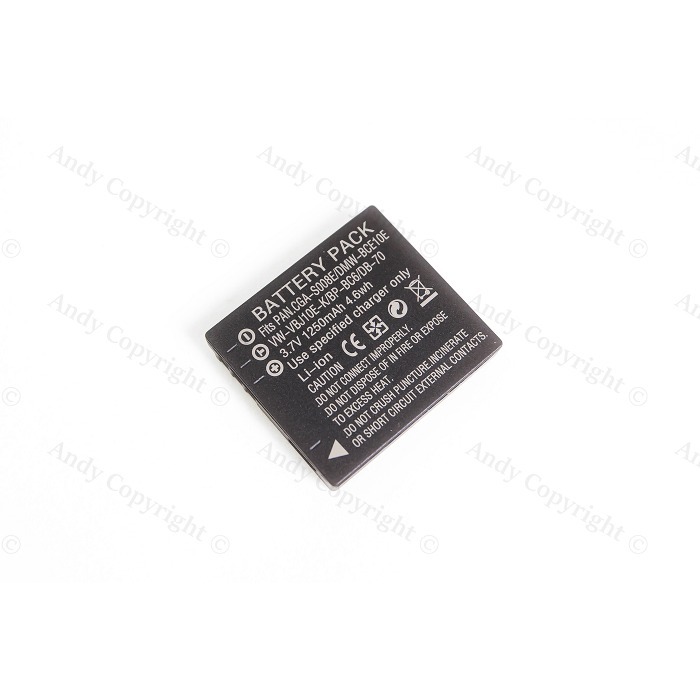 [快速出貨]Panasonic DMW-BCE10 適用 S008 RICOH DB-70 CGA-S008E-細節圖3