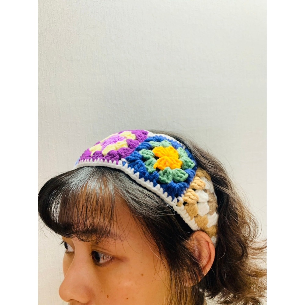 寬版祖母格髮帶-細節圖2