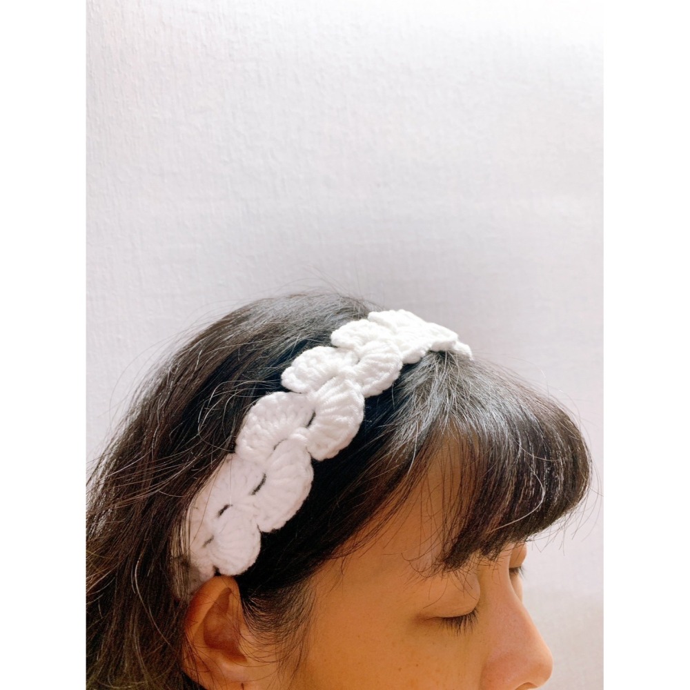 復古貝殼髮帶-細節圖2