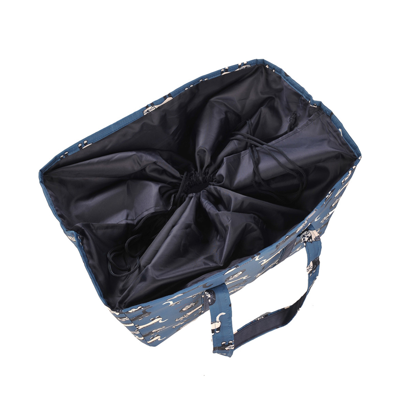 野餐趣日本眼鏡貓保冷袋保溫袋野餐袋購物袋-細節圖4