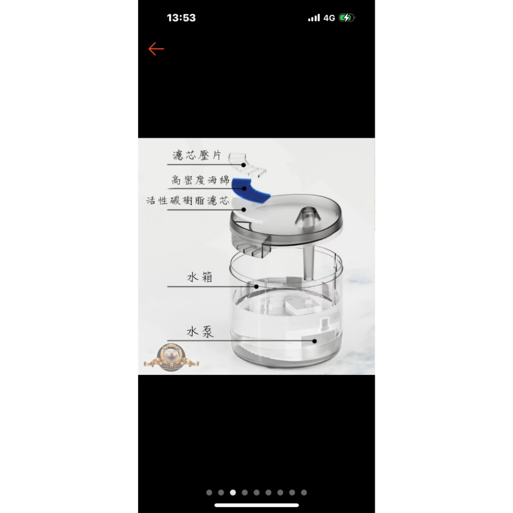 現貨當天寄出 AI透視寵物飲水機-細節圖4