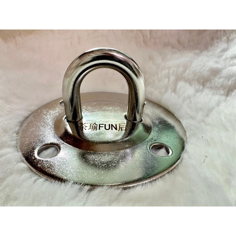 台灣品牌【茶瑜FUN后】台製壁虎！品牌專業起重機規格訂製！空中瑜珈吊床配件 不銹鑼固定盤 瑜珈床鐵盤 瑜珈床頂盤-細節圖4