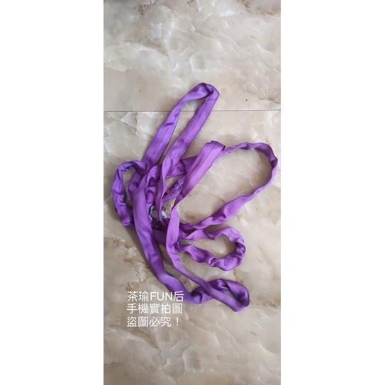 台灣品牌【茶瑜FUN后】承重2公噸！起重拉力帶 歐美規格檢測 空中瑜珈吊環拉力帶 瑜伽吊環拉力帶-細節圖2