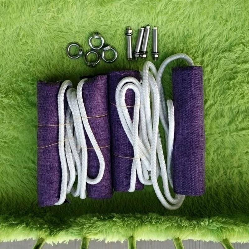 台灣品牌「茶瑜FUN后」 壁繩 瑜伽繩 瑜珈壁繩 瑜珈倒立繩 艾格揚瑜珈壁繩-細節圖3