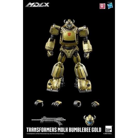 現貨 threezero MDLX 變形金剛 BUMBLEBEE 大黃蜂 金色限定版 黃金版 DLX-細節圖5