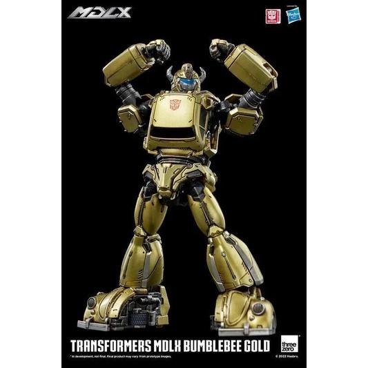 現貨 threezero MDLX 變形金剛 BUMBLEBEE 大黃蜂 金色限定版 黃金版 DLX-細節圖6