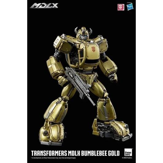 現貨 threezero MDLX 變形金剛 BUMBLEBEE 大黃蜂 金色限定版 黃金版 DLX-細節圖7