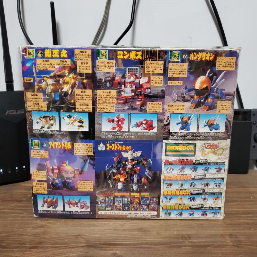 現貨 全新 takara 復刻版 魔神英雄傳 魔神大集合 龍王丸 第五界層BOX 麗嬰國際-細節圖2