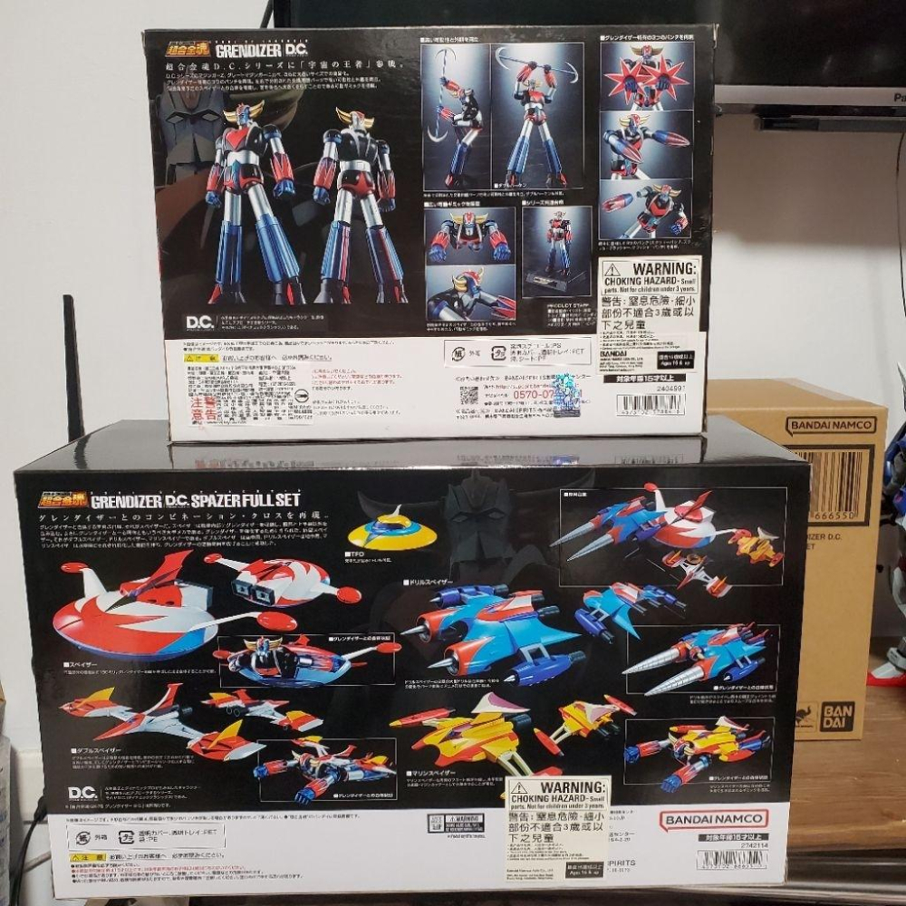 現貨 魂商店 超合金魂 GX-76 克連泰沙 + GX-76X3 DC 克連大漢 UFO GX 76 巨靈神 金屬色-細節圖2