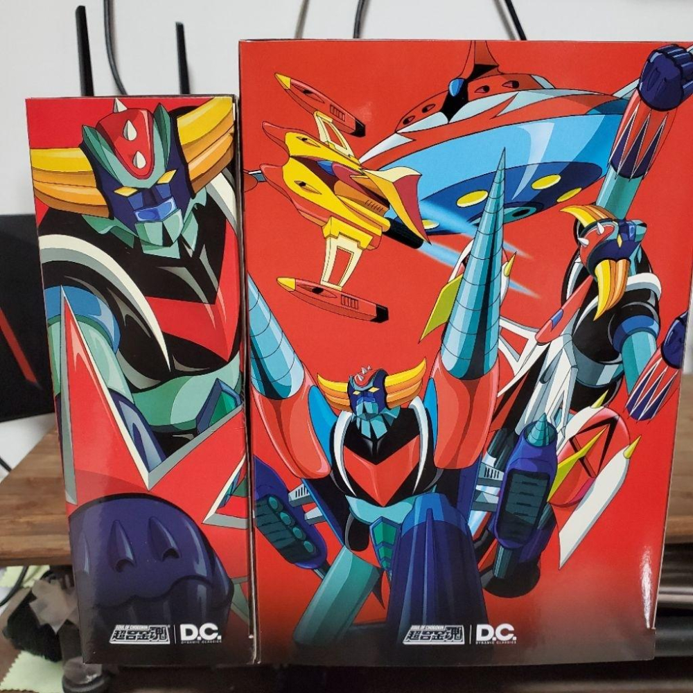 現貨 魂商店 超合金魂 GX-76 克連泰沙 + GX-76X3 DC 克連大漢 UFO GX 76 巨靈神 金屬色-細節圖3