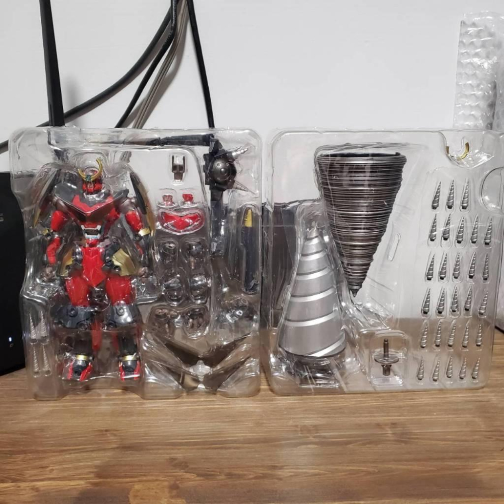 現貨 SR 合金 紅蓮螺巖 合售 魂商店鑽頭套組 天元突破 SUPER ROBOT 超合金 配件包 鑽頭組 鋼巴斯達-細節圖3
