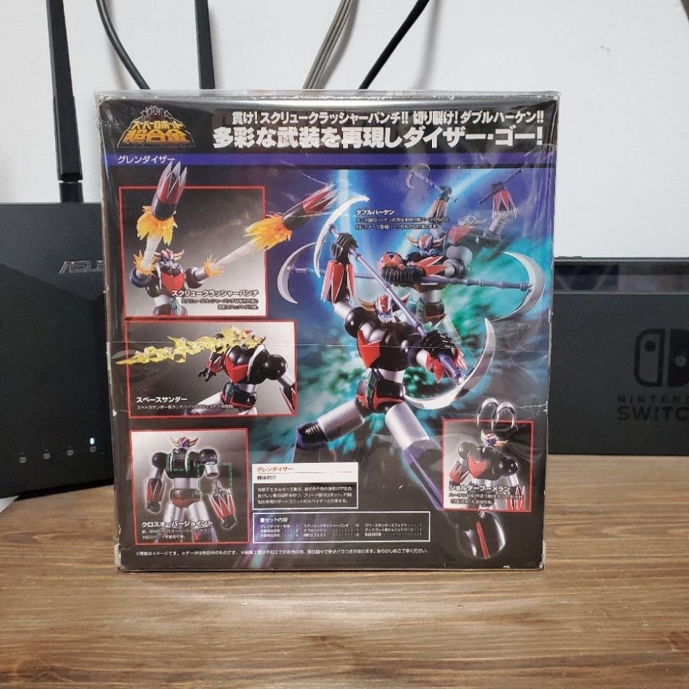 現貨 BANDAI 萬代 SR 超合金 巨靈神 克連大漢 克連泰沙 宇宙王者 飛碟機器人 SUPER ROBOT金剛戰神-細節圖2
