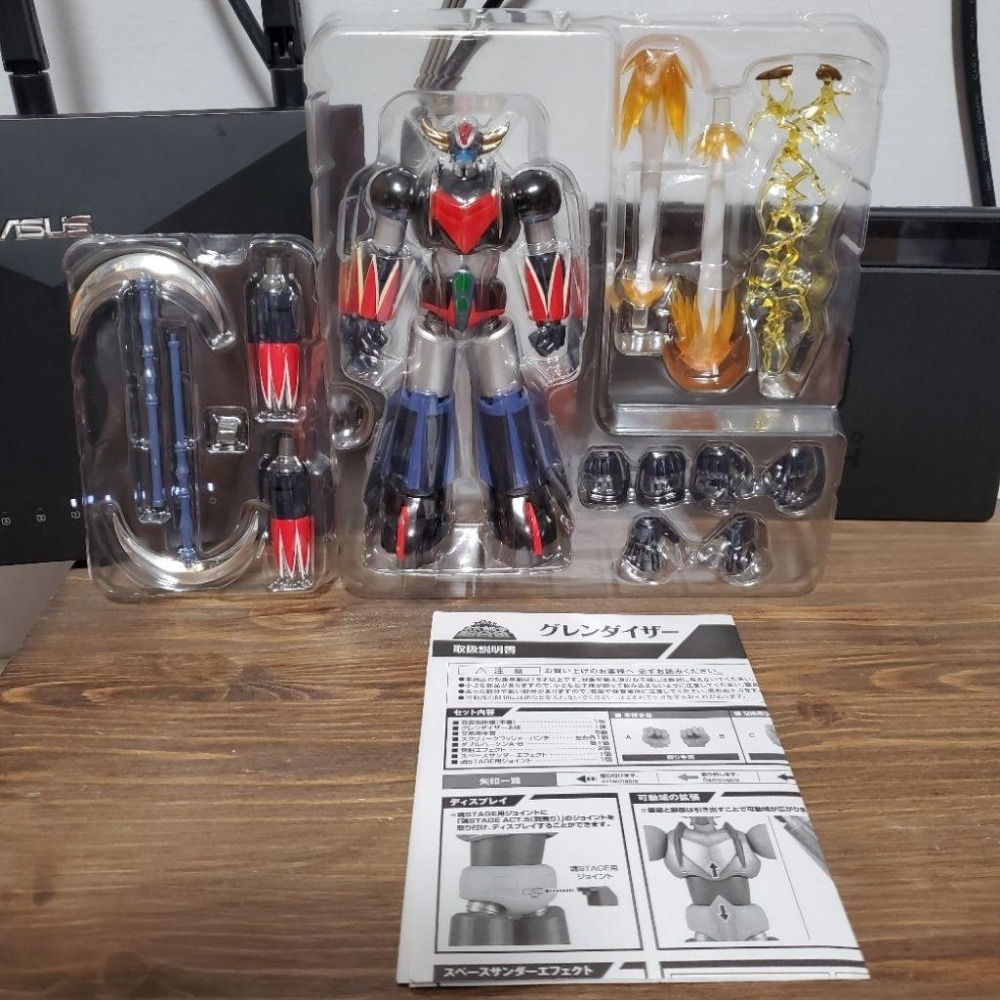現貨 BANDAI 萬代 SR 超合金 巨靈神 克連大漢 克連泰沙 宇宙王者 飛碟機器人 SUPER ROBOT金剛戰神-細節圖3