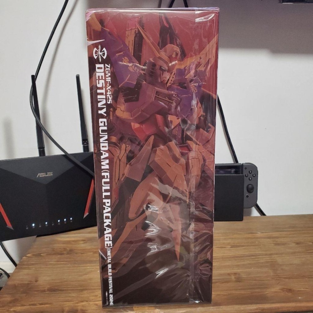 現貨 魂商店 METAL BUILD MB 命運鋼彈 含光翼 FESTIVAL 2024 SEED DESTINY-細節圖3