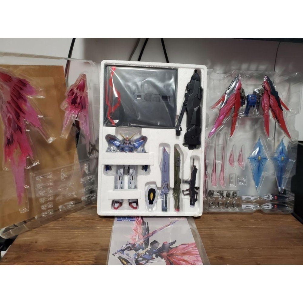 現貨 魂商店 METAL BUILD MB 命運鋼彈 含光翼 FESTIVAL 2024 SEED DESTINY-細節圖4