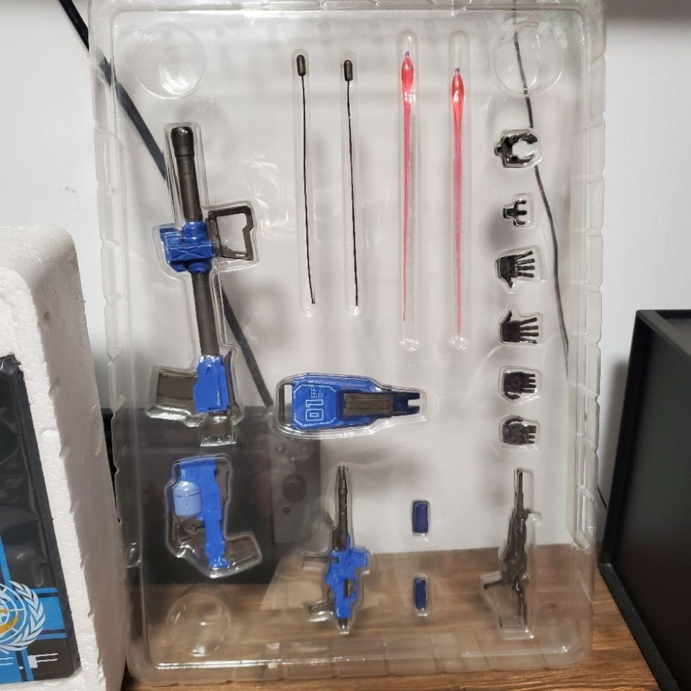 現貨 FunHobby FX-001 蒼藍命運 1號機 BD-1 鋼彈合金 修正版 超合金 1:100 非 MB GFF-細節圖4