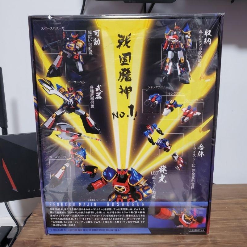 現貨 Pose+ Metal P+03 原色 完全變形 戰國魔神 pose 豪將軍 GoShogun 超合金 可動完成品-細節圖2