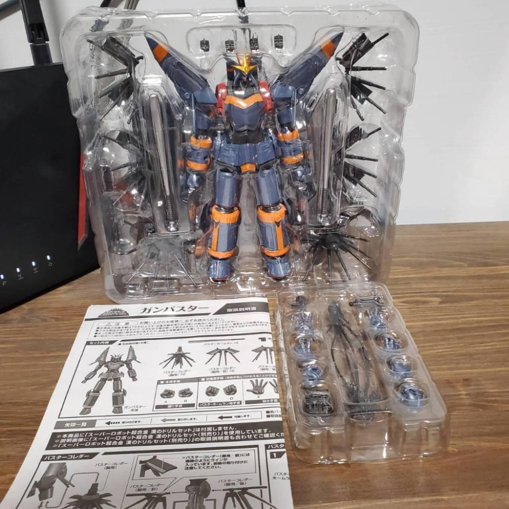 現貨 SR 合金 鋼巴斯達 努力與根性配件包 勇往直前 Gunbuster SUPER ROBOT SR超合金 配件包-細節圖4