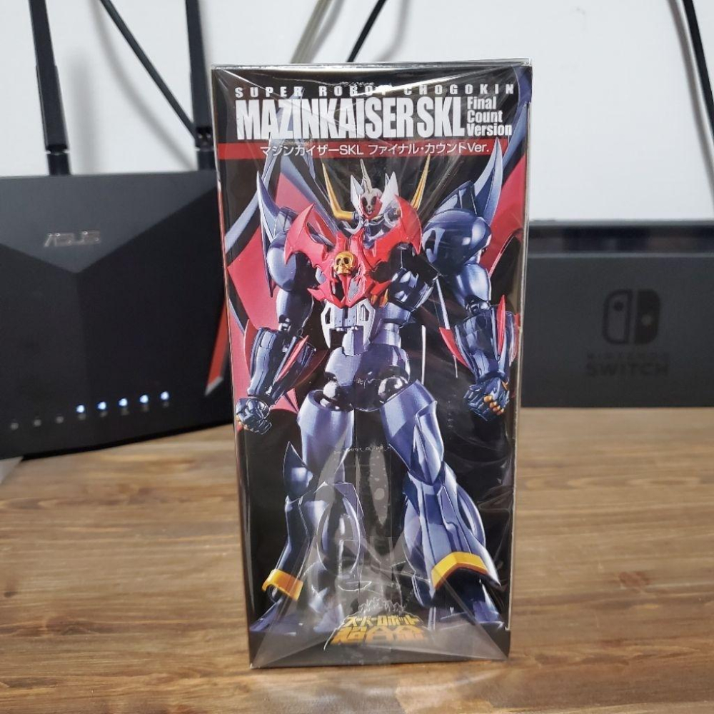 現貨 全新 BANDAI SR 超合金 魔神凱薩 凱撒 SKL SUPER ROBOT 惡魔 翅膀 飛翼 最終決戰 合金-細節圖3