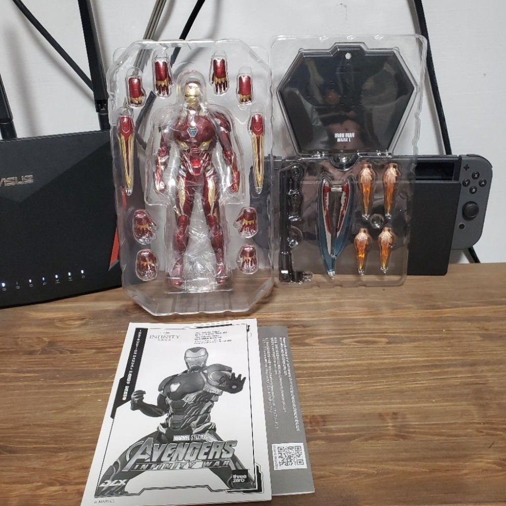 現貨 3A threezero DLX 鋼鐵人 馬克50 MK50 MARK L 復仇者聯盟 Iron Man-細節圖3