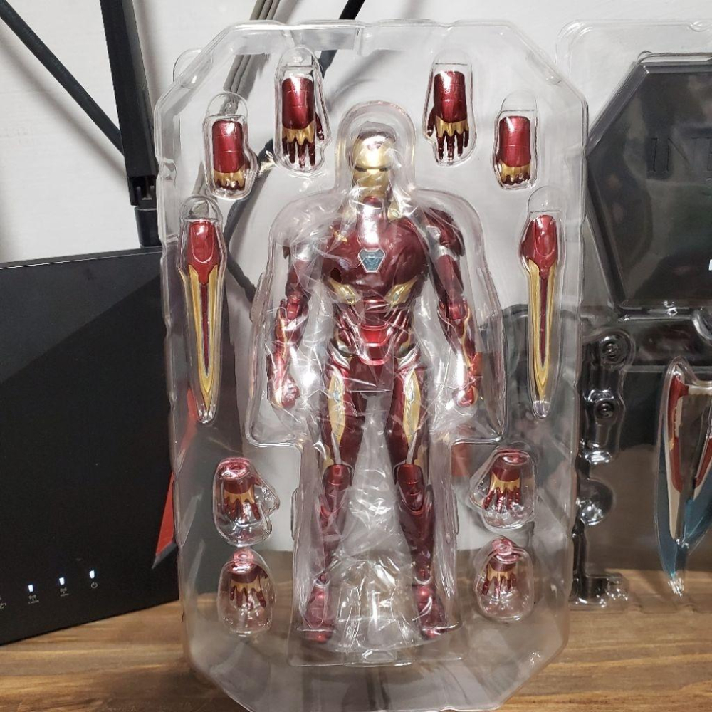 現貨 3A threezero DLX 鋼鐵人 馬克50 MK50 MARK L 復仇者聯盟 Iron Man-細節圖4