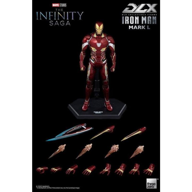 現貨 3A threezero DLX 鋼鐵人 馬克50 MK50 MARK L 復仇者聯盟 Iron Man-細節圖6