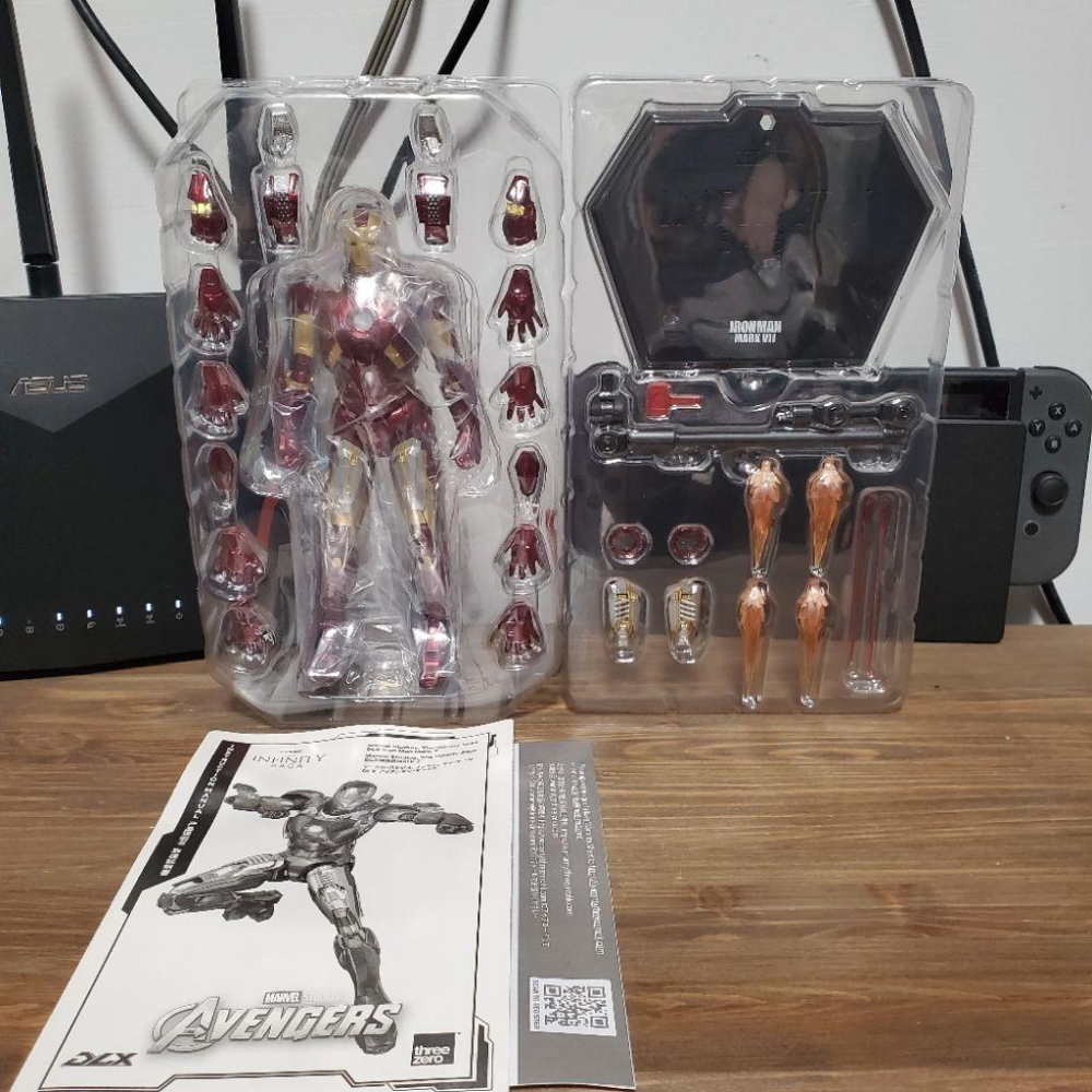現貨 threezero 無限傳奇 復仇者聯盟 鋼鐵人 MK7 DLX版 1/12比例 MARK 7 馬克7 VII-細節圖3