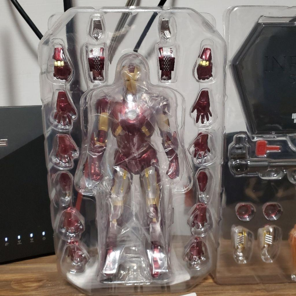 現貨 threezero 無限傳奇 復仇者聯盟 鋼鐵人 MK7 DLX版 1/12比例 MARK 7 馬克7 VII-細節圖4