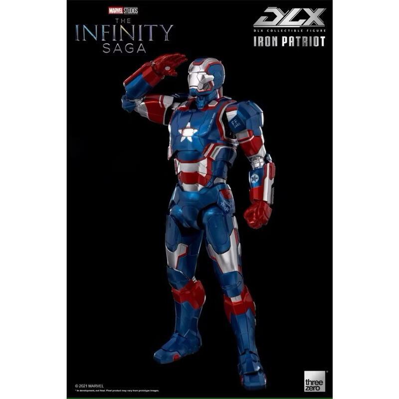 現貨 threezero 無限之戰 鋼鐵人3 DLX版 1/12 鋼鐵愛國者 IRON PATRIOT 戰爭機器 復仇者-細節圖7