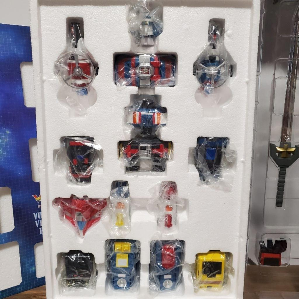 現貨 奇蹟合金 MA-01 機甲艦隊 15機合體 聖戰士 VOLTRON 大尺寸 原廠授權 超合金 可動完成品 32cm-細節圖3