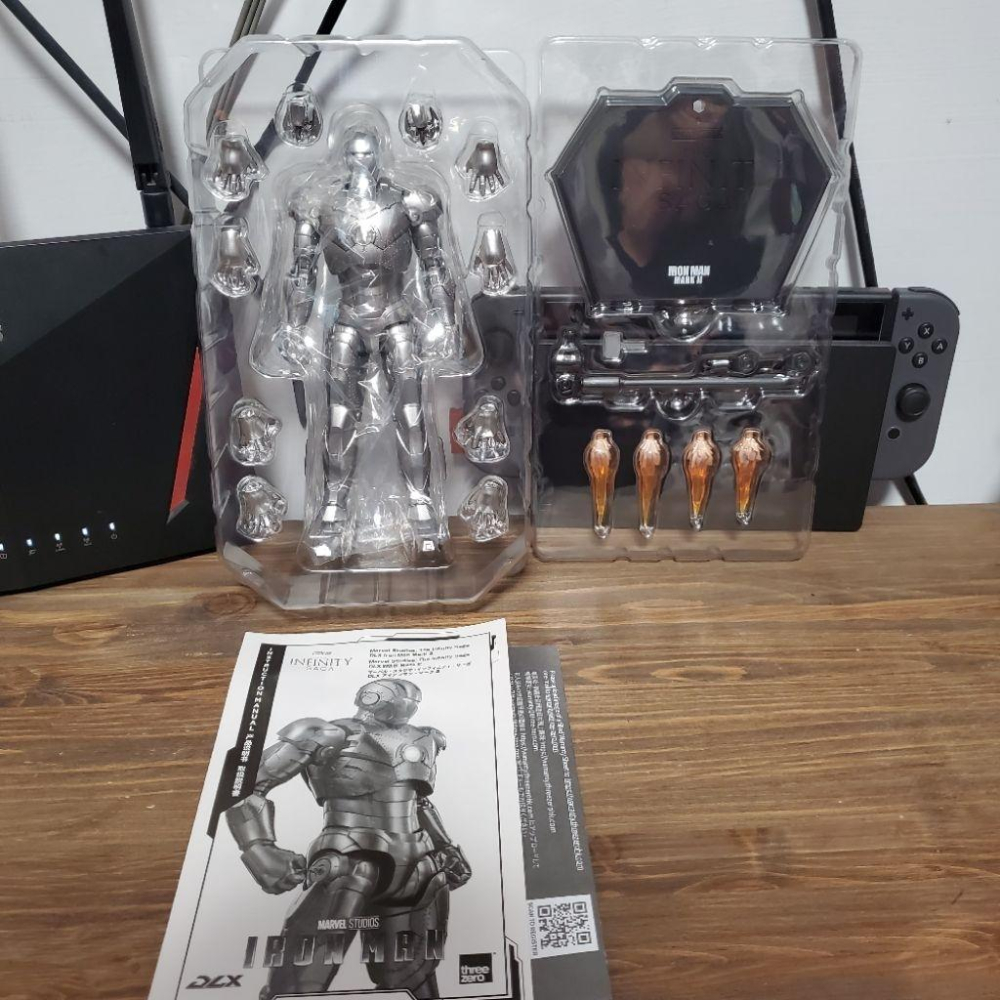 現貨 threezero 無限傳奇 鋼鐵人 MK2 DLX版 1/12 MARK 2 馬克2 II 復仇者聯盟 MKII-細節圖3