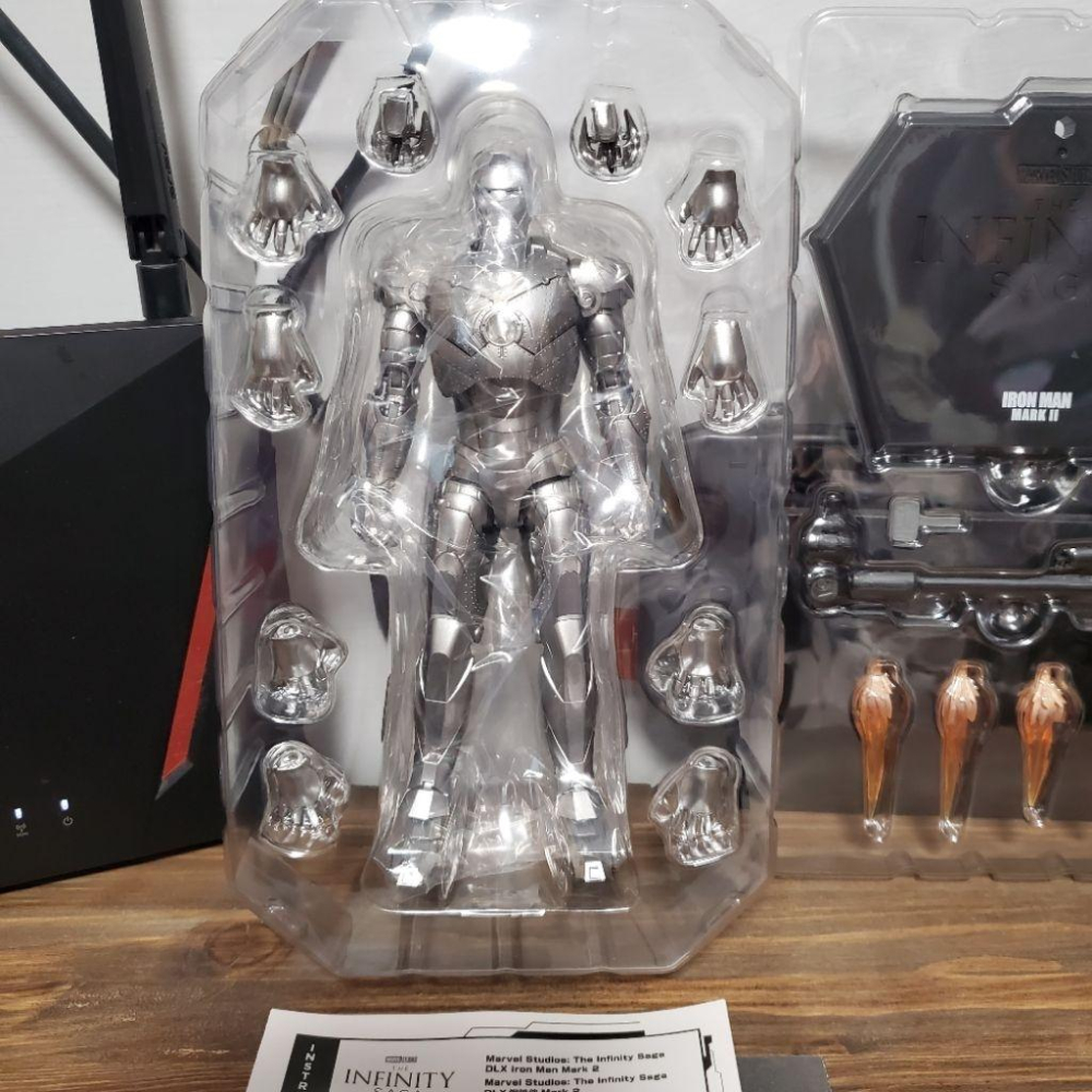 現貨 threezero 無限傳奇 鋼鐵人 MK2 DLX版 1/12 MARK 2 馬克2 II 復仇者聯盟 MKII-細節圖4