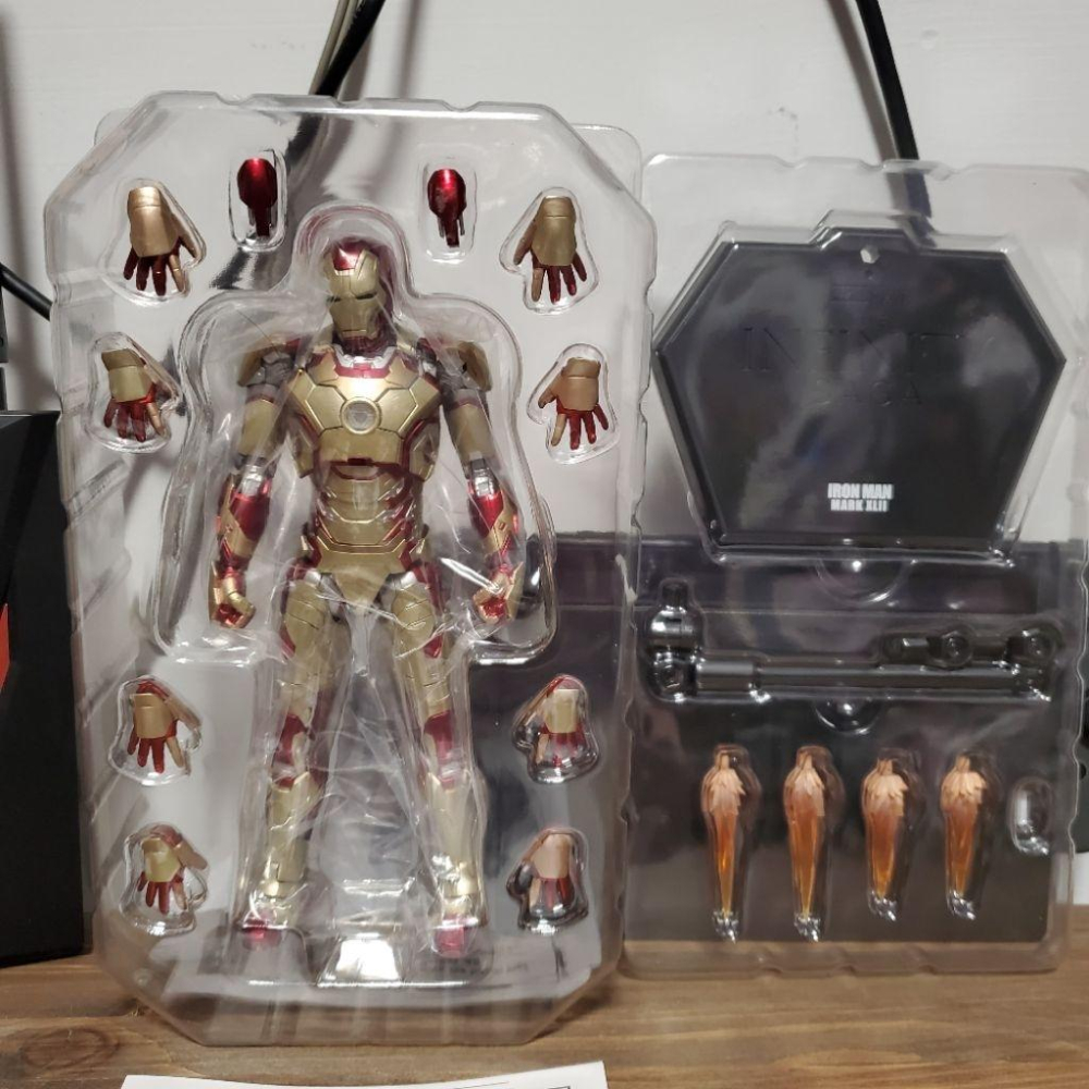 現貨 threezero 無限傳奇 鋼鐵人 MK42 DLX版 1/12比例 MARK 42 馬克42 浪子-細節圖5