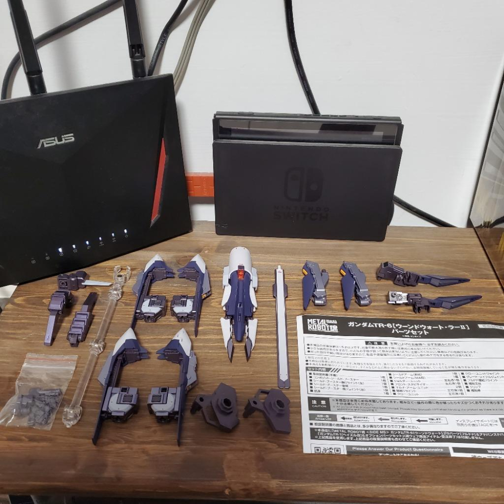 現貨 全新 魂商店 METAL ROBOT魂 鋼彈 TR-6 伍德沃特 MR魂 TR6 武裝 拉2 配件包 rahII-細節圖3