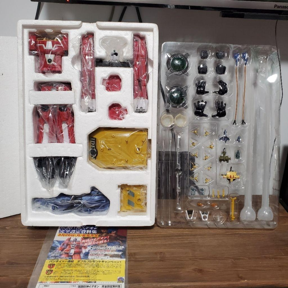 現貨 超合金魂 GX-36 傳說巨神 伊甸王 IDEON 超合金 可動完成品-細節圖3