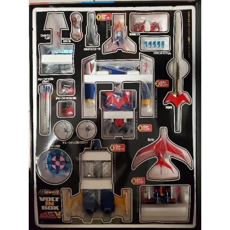 現貨 DX超合金魂 VOLT IN BOX 超電磁 波羅五號 聲光 36CM VOLTES V 合金可動完成品-細節圖3
