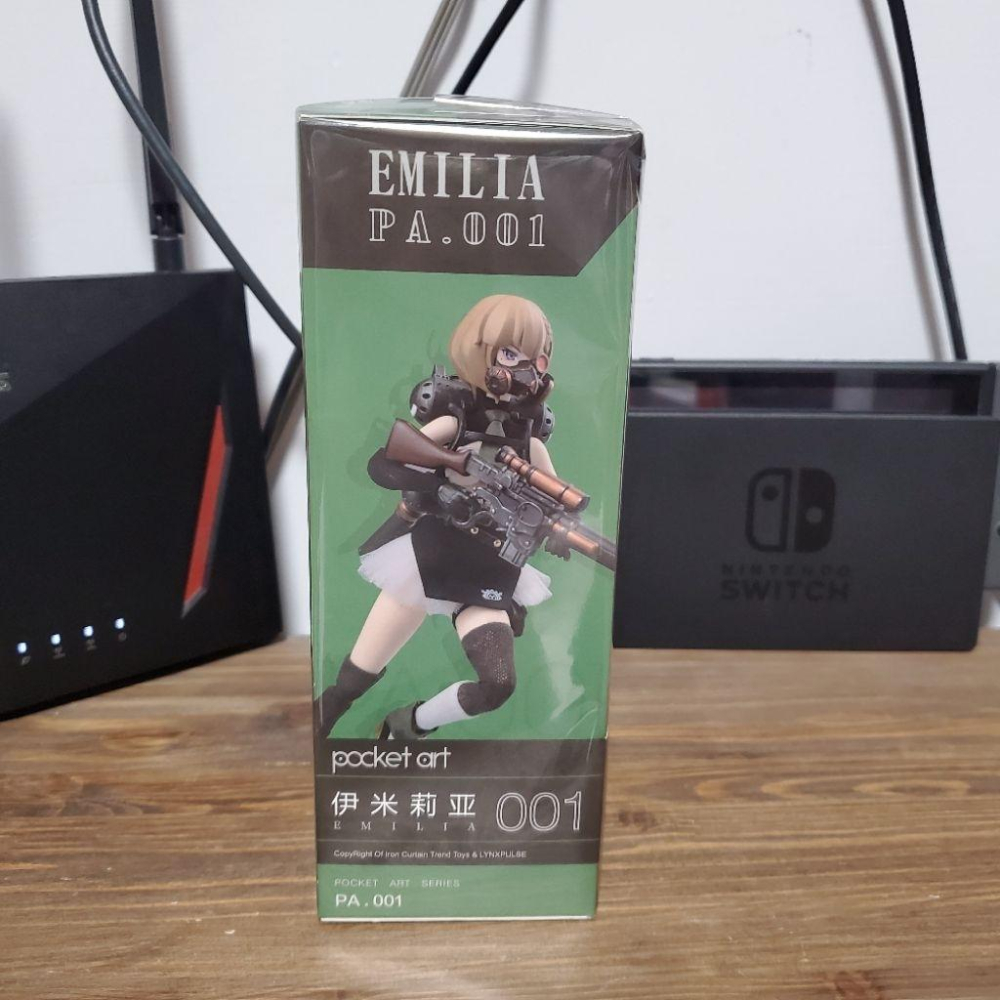 現貨 LYNXPULSE HASUKI 神貓跳動 1/12 Pocket Art PA001 伊米莉亞 特典 蝸之殼-細節圖4