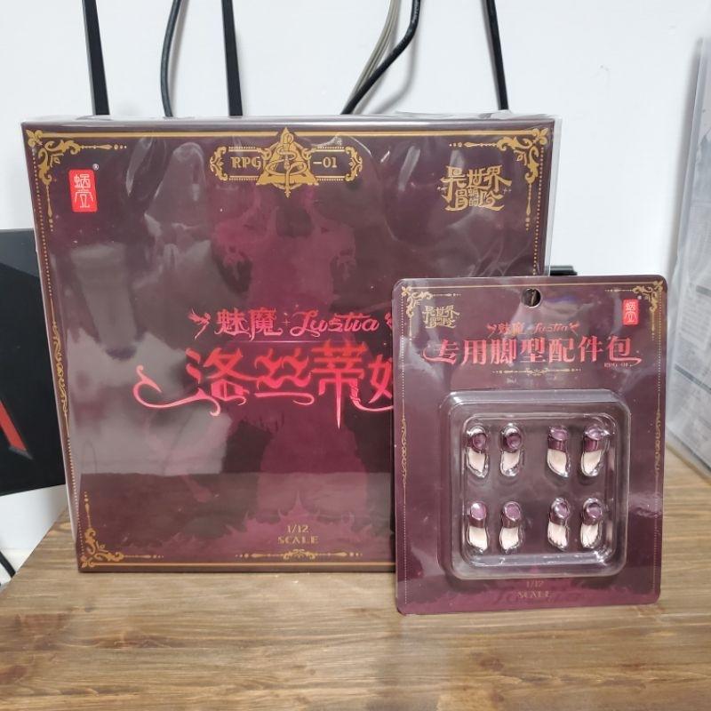 現貨 含腳型配件包 蝸之殼 RPG-01 魅魔 洛斯蒂亞 lustia 蝸的異世界冒險 1/12 可動 完成品-細節圖2