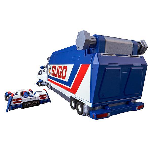 現貨 全新 MH 限定 C.F.C. DX 10V5000 閃電霹靂車 運輸維修車 阿斯拉 貨櫃車 MEGAHOUSE-細節圖7