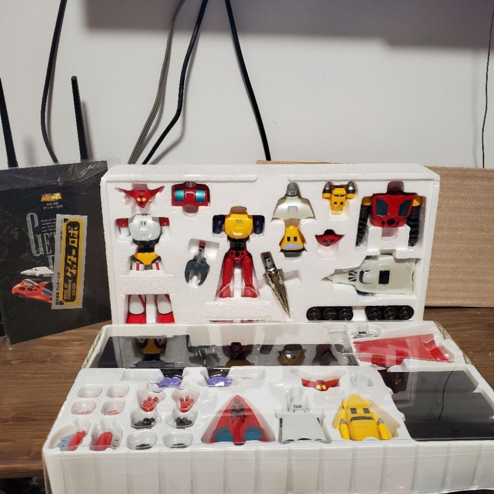 現貨 超合金魂 GX-06 蓋特機器人 GETTER ROBO 蓋特 1號 2號 3號 套組 超合金 可動完成品 蓋特組-細節圖4