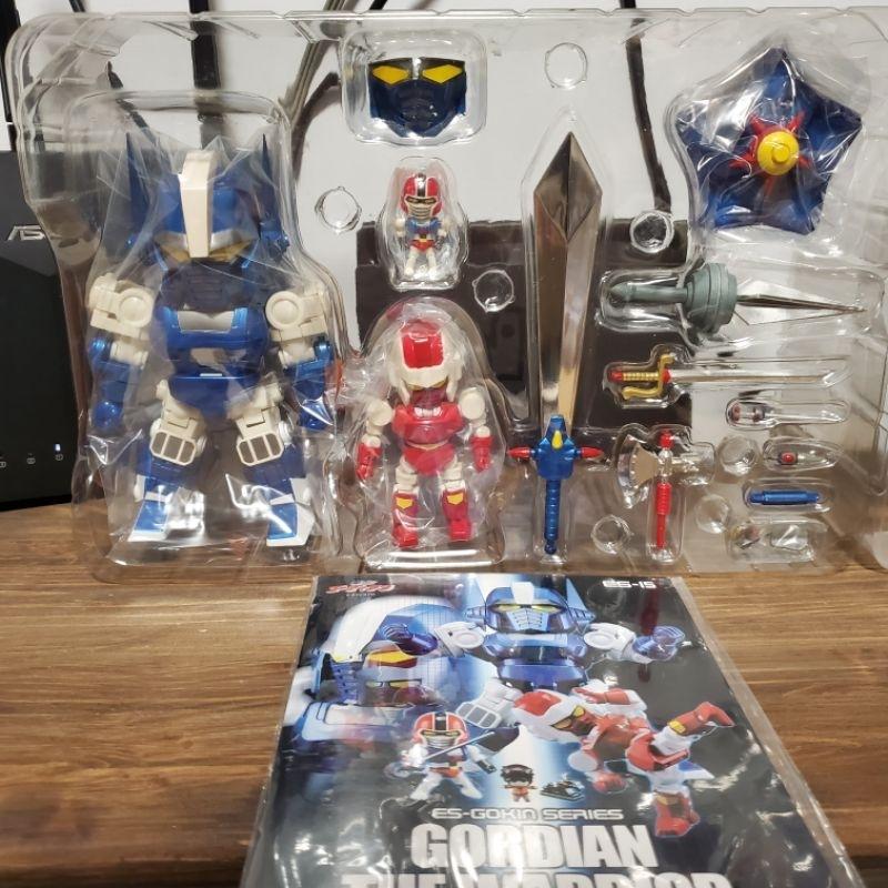 現貨 ES合金 黑豹鬥士 Gordian 高狄安 高迪安 天威 分身合體 ACTION TOYS Q版 SD 可動完成品-細節圖3