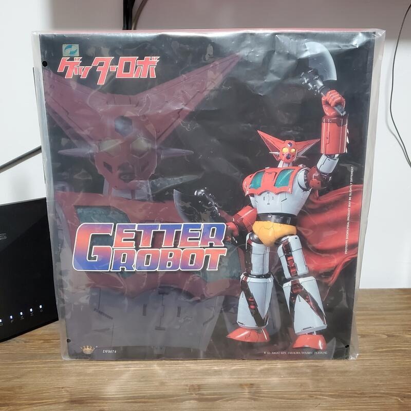 現貨 全新 King Arts DFS074 GETTER 蓋特 蓋特1號 合金可動完成品 超合金 戰損 蓋特一號 KA-細節圖2