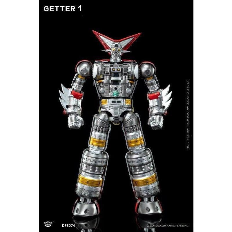 現貨 全新 King Arts DFS074 GETTER 蓋特 蓋特1號 合金可動完成品 超合金 戰損 蓋特一號 KA-細節圖5