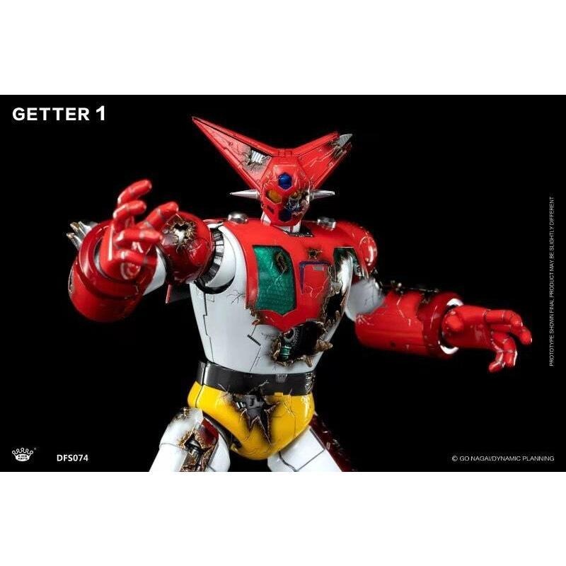 現貨 全新 King Arts DFS074 GETTER 蓋特 蓋特1號 合金可動完成品 超合金 戰損 蓋特一號 KA-細節圖6