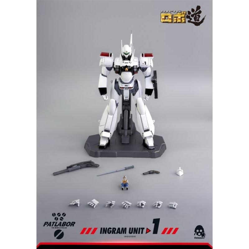 現貨 全新 Threezero 3A 機動警察 ROBO-DOU 英格蘭姆1號機 套組 Patlabor 1號機 超合金-細節圖5