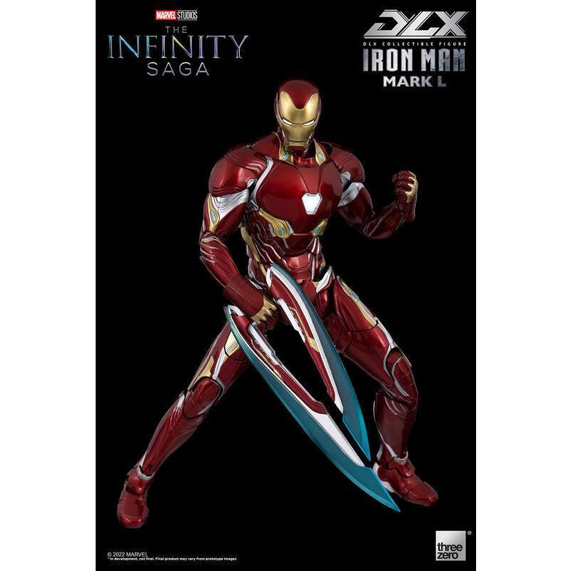 現貨 全新 threezero DLX 鋼鐵人 Mark L MK50 馬克50 合金可動完成品 IRONMAN 3A-細節圖5